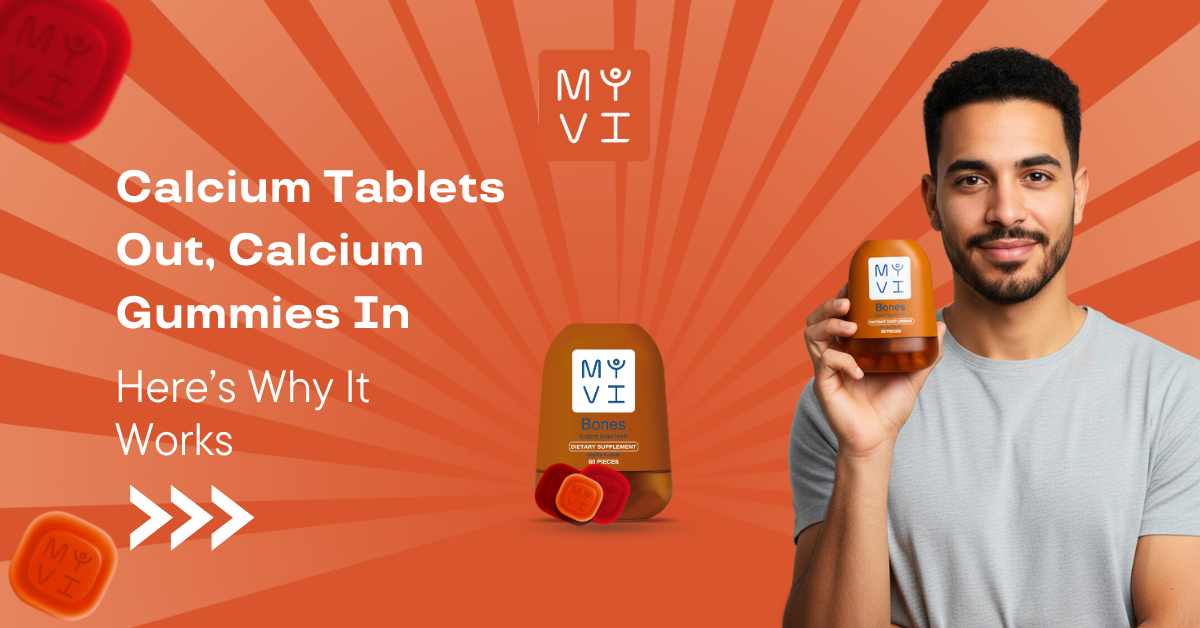 Calcium Tablets Out, Calcium Gummies In Here’s Why It Works