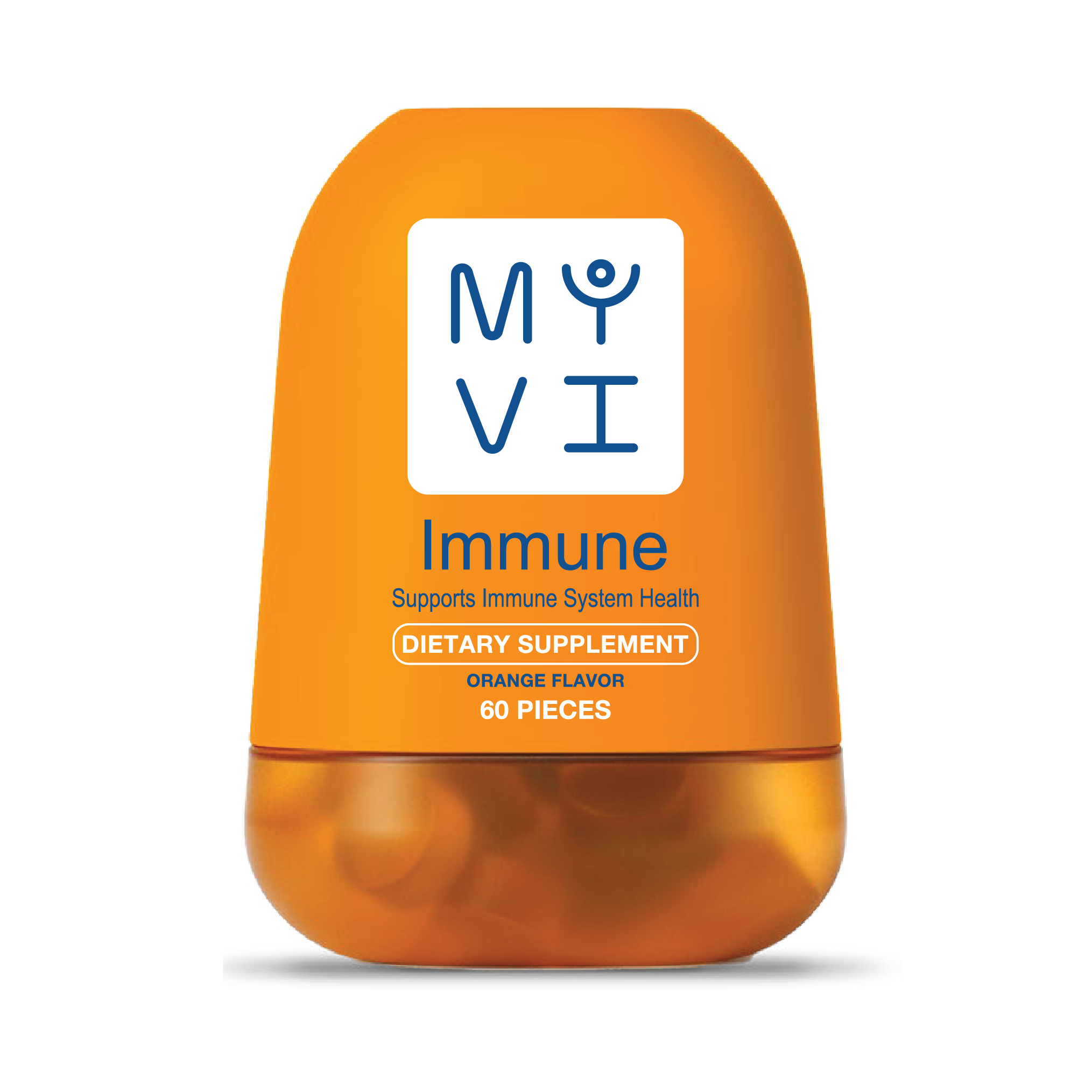 انفنيتي مايفي مكمل غذائي لتقوية المناعة بطعم البرتقال 60 قطعة