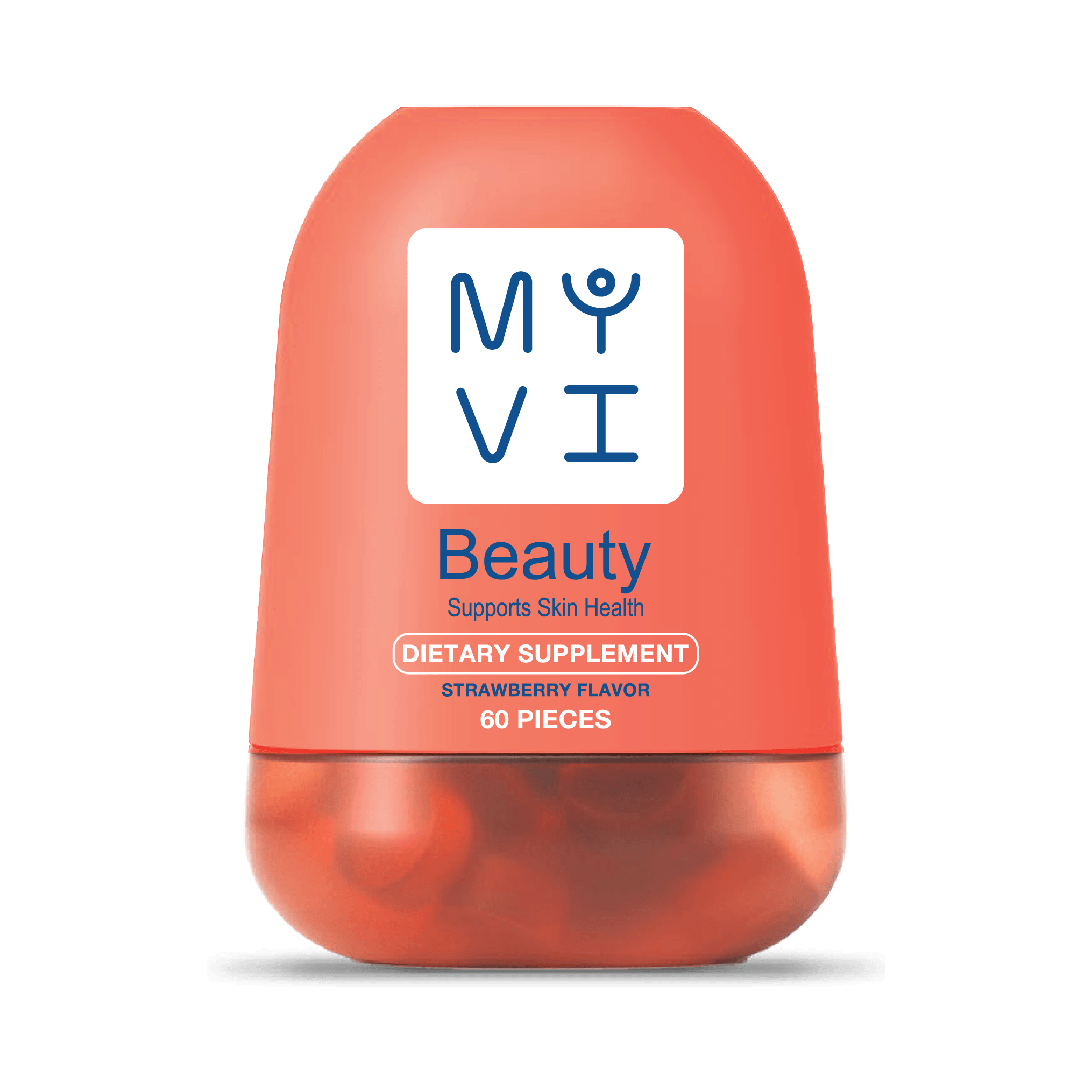 انفنيتي مايفي مكمل غذائي لعلاج مشاكل البشرة بطعم الفراولة 60 قطعة