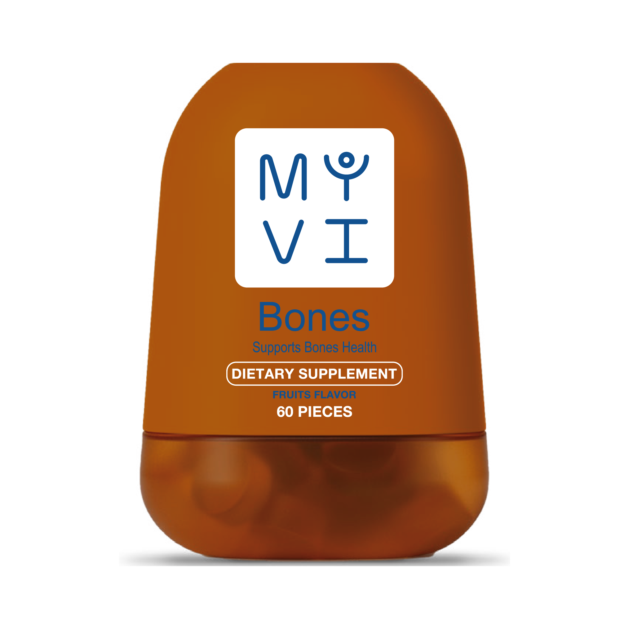 انفنيتي مايفي مكمل غذائي لتقوية العظام بطعم الفواكه 60 قطعة